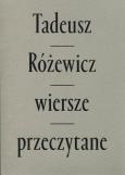 Okładka książki Wiersze przeczytane