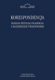 Okładka książki Korespondencja Romana Witolda Ingardena z Kazimierzem Twardowskim