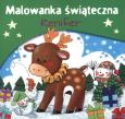 Okładka książki Malowanka świąteczna Renifer