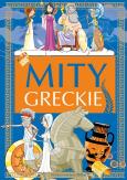 Mity greckie. Autor: Nożyńska- Demianiuk A il. J. Baszczak. Dobreksiazki.pl Okładka książki Mity greckie