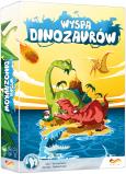 Wyspa dinozaurów Gra planszowa. Autor: Arpino Bertrand. Dobreksiazki.pl Okładka książki Wyspa dinozaurów Gra planszowa