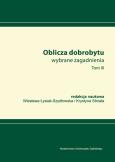 Opakowanie Oblicza dobrobytu. Wybrane zagadnienia. Tom III