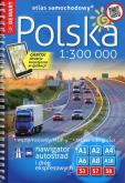 Okładka książki Polska Atlas samochodowy 1:300 000