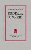 Okładka książki Rozprawa o osobie