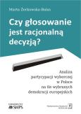 Okładka książki Czy głosowanie jest racjonalną decyzją?