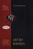 Okładka książki List do Kolosan