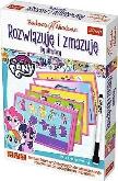 Opakowanie Rozwiązuję i zmazuję My Little Pony TREFL