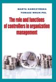 Okładka książki The role and functions of controllers in organization management