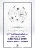 Okładka książki Inter-organisational Collaboration in the Public Safety Management System