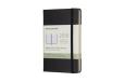 Opakowanie Kalendarz tygodniowy wertikalny Moleskine 12M P, twarda oprawa, czarny