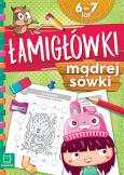 Okładka książki Łamigłówki mądrej sówki 6-7 lat