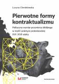 Okładka książki Pierwotne formy kontraktualizmu