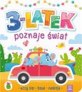 Okładka książki 3-latek poznaje świat, uczy się, bawi, nakleja