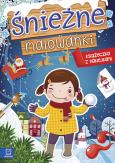 Okładka książki Śnieżne malowanki. Książeczka z naklejkami