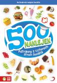 Okładka książki 500 naklejek. Potrawy z czterech stron świata