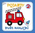 Okładka książki Duże naklejki Pojazdy