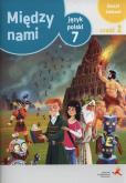 Okładka książki Język polski klasa 7 między nami zeszyt ćwiczeń część 2 wersja A