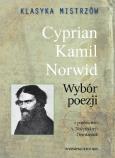 Okładka książki Klasyka mistrzów Cyprian Kamil Norwid Wybór poezji