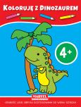 Okładka książki Koloruję z dinozaurem