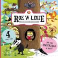 Rok w lesie. Autor: Bartíková Petra, Žabková Aneta. Dobreksiazki.pl Okładka książki Rok w lesie