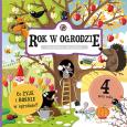 Rok w ogrodzie. Autor: Bartíková Petra, Žabková Aneta. Dobreksiazki.pl Okładka książki Rok w ogrodzie