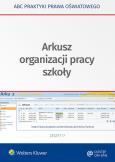 Okładka książki Arkusz organizacji pracy szkoły