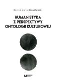 Okładka książki Humanista z perspektywy ontologii kulturowej