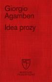 Okładka książki Idea prozy
