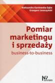 Okładka książki Pomiar marketingu i sprzedaży business-to-business