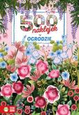 Okładka książki 500 naklejek. W ogrodzie