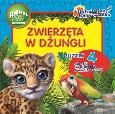 Okładka książki Animal Club.Układanka-kolorowanka - Zwierzęta na w dżungli. PUZZLE