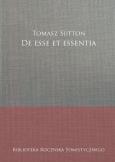 Okładka książki De esse et essentia