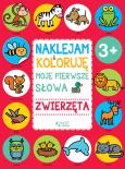Okładka książki Naklejam i koloruję Moje pierwsze słowa Zwierzęta