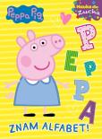 Okładka książki Peppa Pig. Nauka dla Zucha. Znam alfabet ! Od 18m.