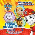 Okładka książki Psi Patrol.Paczka przyjaciół.Układanka-kolorowanka PUZZLE