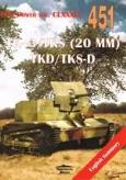 Okładka książki TK-3/TKS (20 MM) TKD/TKS-D Tank Power vol. 451