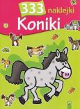 Opakowanie 333 naklejki Koniki