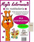 Okładka książki Magia kolorowania dla dziewczynki