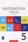 Okładka książki Matematyka wokół nas 5 Zbiór zadań