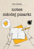 Notes młodej pisarki. Autor: Ewa Nowak, Agata Dębicka-Cieszyńska. Dobreksiazki.pl Okładka książki Notes młodej pisarki