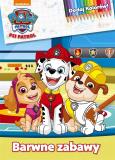 Okładka książki Psi Patrol. Dodaj Kolorów! Barwne zabawy