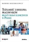 Okładka książki Tożsamość zawodowa pracowników branży badań...