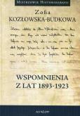 Okładka książki Wspomnienia z lat 1893-1923