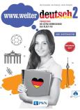 Okładka książki www.weiter.deutsch 2 Podręcznik do języka niemieckiego dla klasy 8 + CD