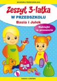Okładka książki Zeszyt 3-latka W przedszkolu Basia i Julek