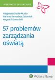Okładka książki 57 problemów zarządzania oświatą