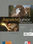 Okładka książki Aspekte junior B1+ Ubungsbuch mit Audios zum Download