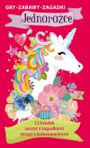 Okładka książki Jednorożce Gry zabawy zagadki Zestaw kreatywny z kredkami
