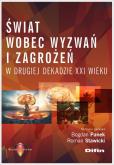Okładka książki Świat wobec wyzwań i zagrożeń w drugiej dekadzie XXI wieku
