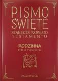 Okładka książki Biblia Tysiąclecia rodzinna ekooprawa, złocona